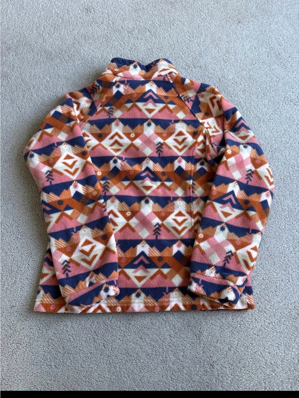 Columbia Girls’ Benton Springs II Printed Fleece Jacket | Size L 14/16 - Picture 5 of 6